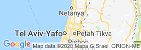 Herzliyya map